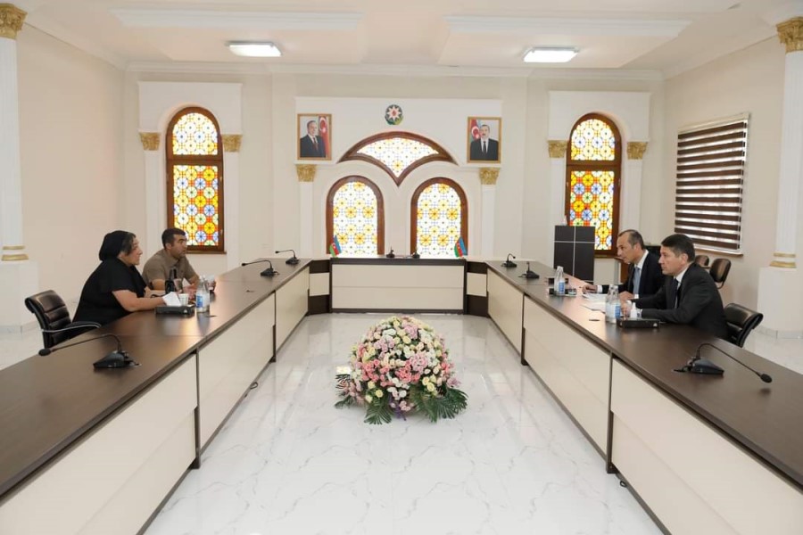 Nazir müavini Anar Kərimov Xaçmaz rayonunda vətəndaşları qəbul edib