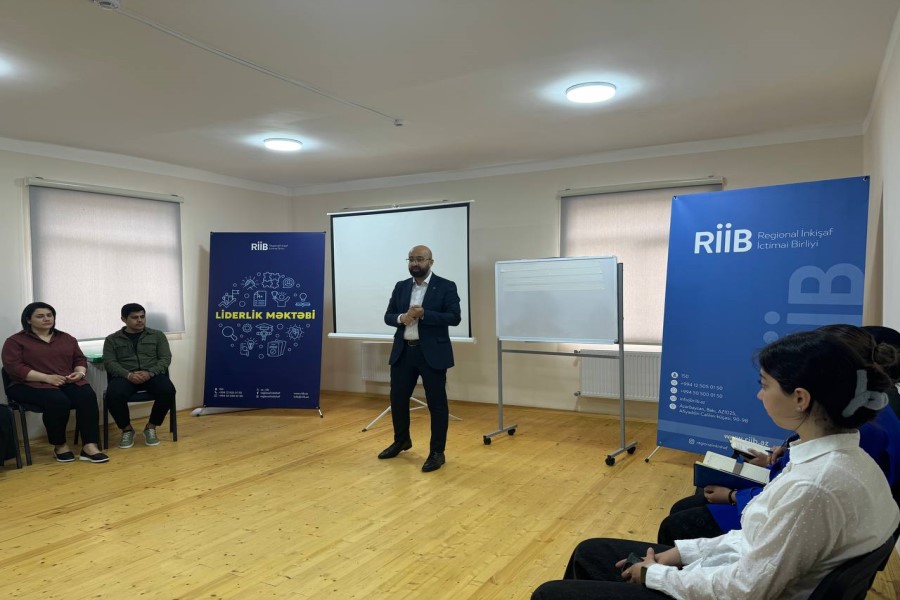 “Neftçala gəncləri üçün liderlik məktəbi” layihəsi çərçivəsində təlimlərə start verilib - FOTOLAR