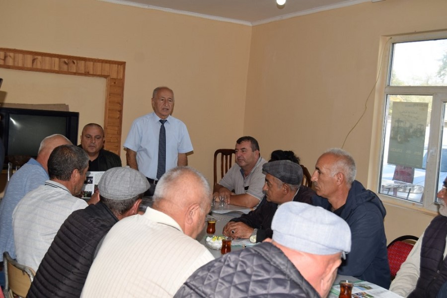 Xaçmazda aqrar sahənin inkişafı ilə bağlı təlim keçirilib - FOTOLAR