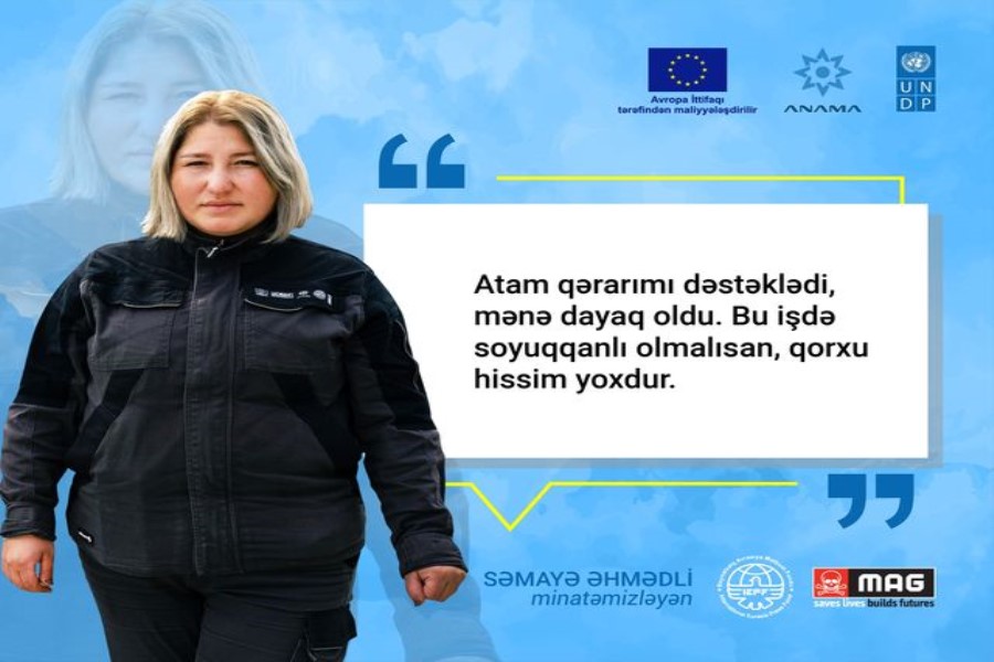"Mən bu fürsətə görə minnətdaram, işimlə fəxr edirəm" – minatəmizləyən