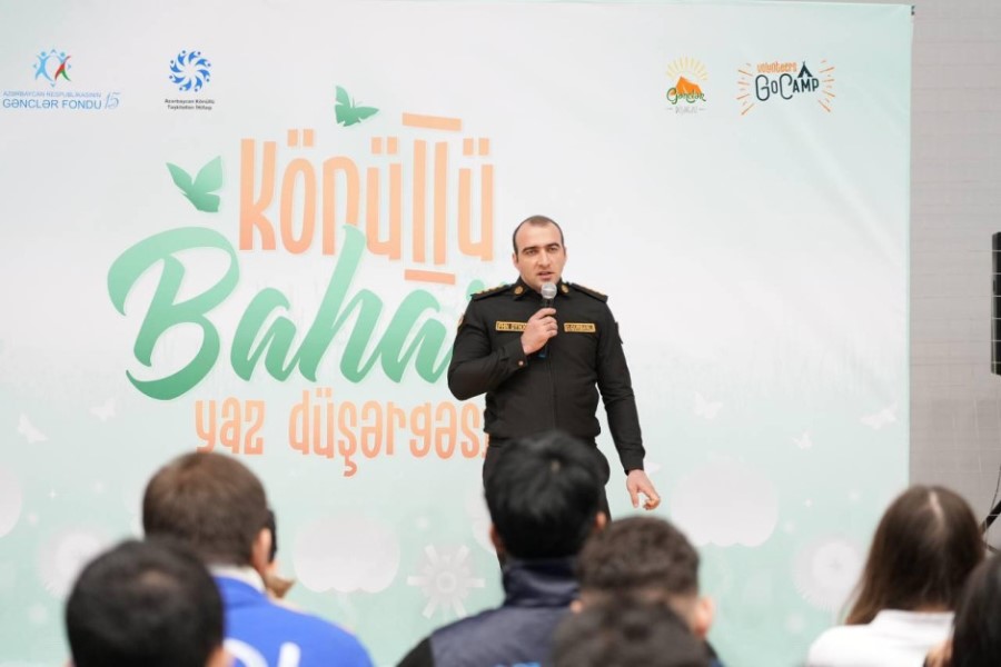 FHN tərəfindən Azərbaycan könüllülərinin yaz düşərgəsində təlim keçirilib - FOTOLAR