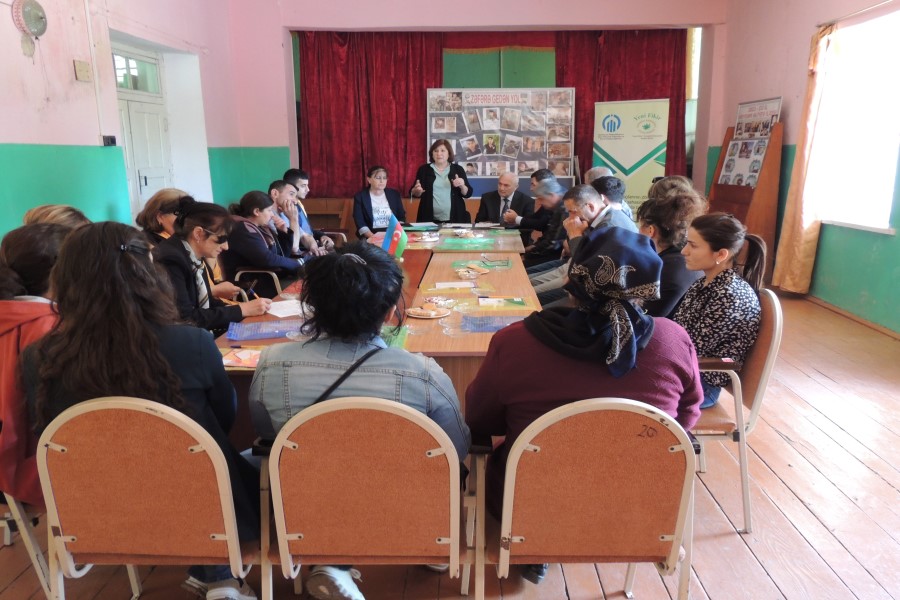 İctimai Birlik müharibə veteranlarının hüquqi maariflənməsi istiqamətində 9-cu tədbirini keçirdi