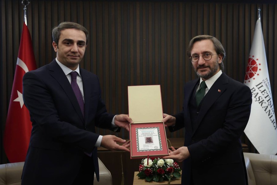 Vüsal Quliyev Fəxrəddin Altun ilə görüşüb - FOTOLAR