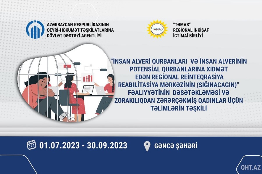 Zorakılıqdan zərərçəkmiş qadınlar üçün...