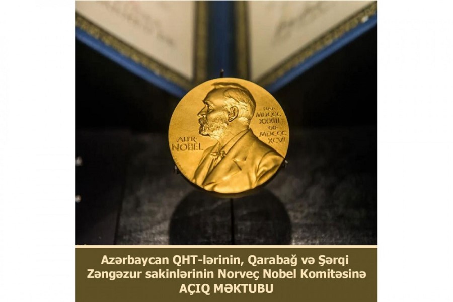 "Ruben Vardanyanın fəaliyyəti Nobel Sülh Mükafatının rəhbər tutduğu ideal və dəyərlərə tamamilə ziddir"- QHT sədri