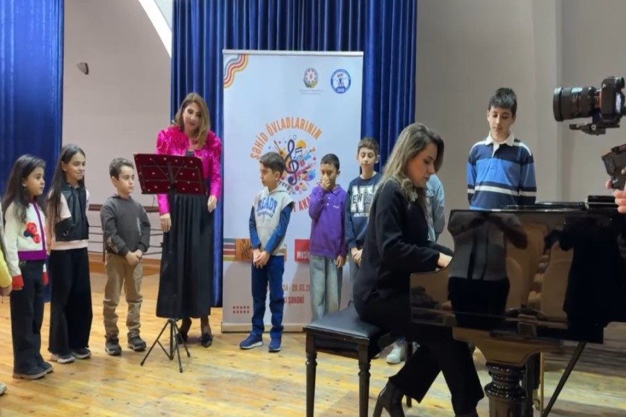 QHT-nin təşkilatçılığı ilə xalq artisti şəhid övladlarına ustad dərsi keçdi - VİDEO