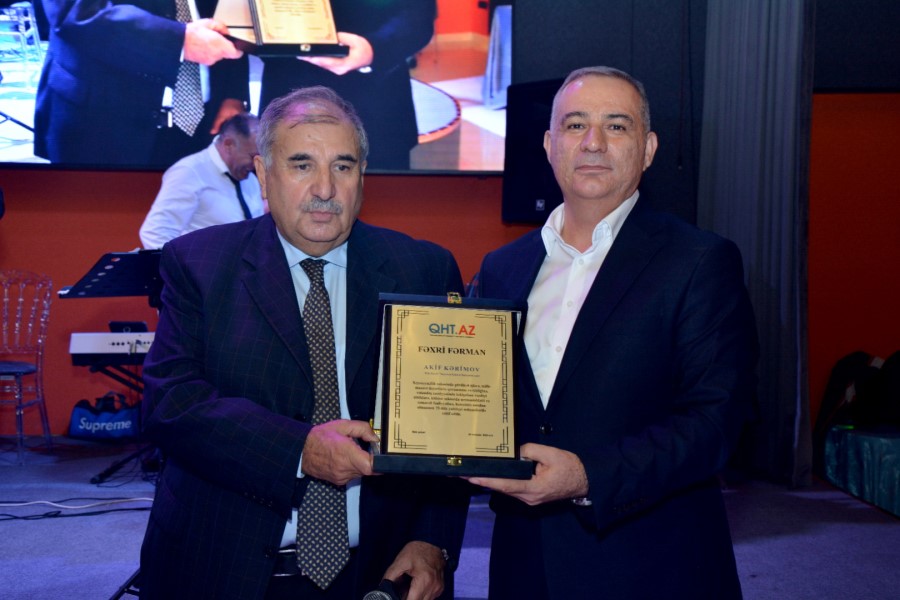 Akif Kərimov QHT.az Platforması tərəfindən təltif edildi - FOTOLAR