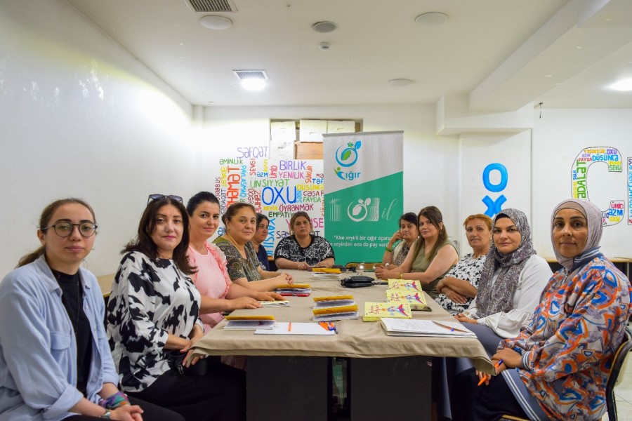 "Qiraət mədəniyyətinin formalaşdırılması” layihəsi uğurla baş tutdu - FOTOLAR