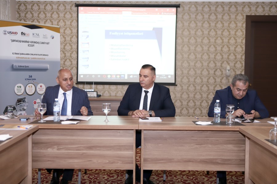 İctimai Şuraların Vahid Onlayn Platformaya inteqrasiyası ilə bağlı təlim keçirilib - FOTO