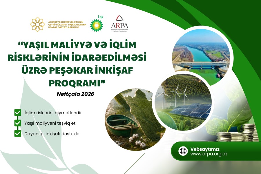 Neftçalada iqlim risklərinin qiymətləndirilməsi və yaşıl maliyyənin təşviqi üzrə yeni layihəyə start verilib