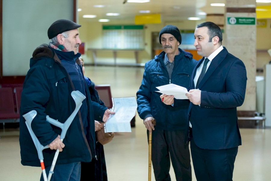 Əlilliyi olan şəxslər sanatoriya-kurort və müalicə mərkəzlərinə yola salınıb