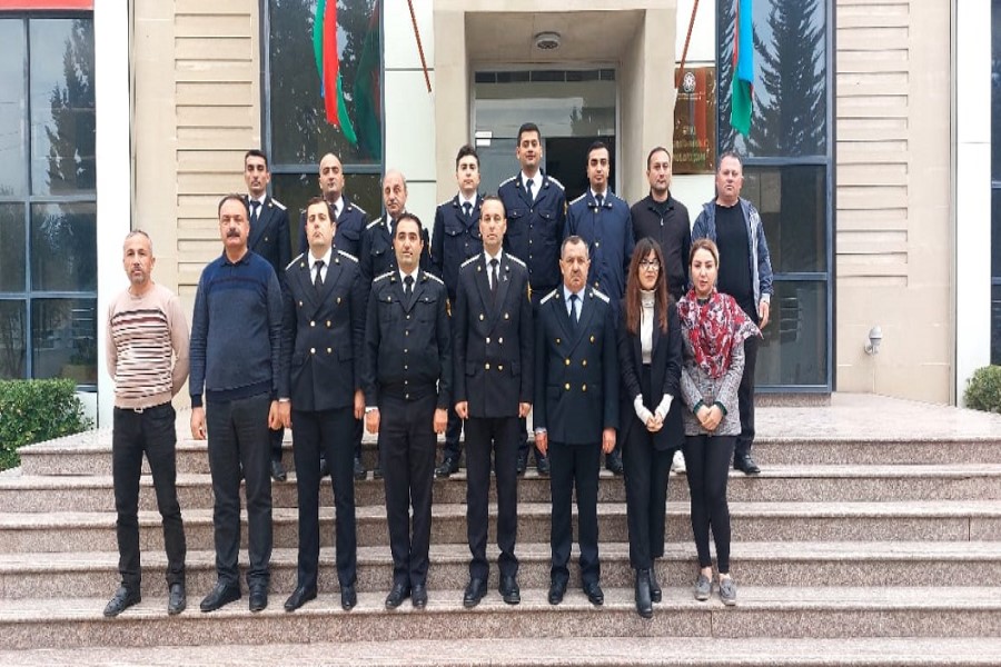 Ədliyyə işçilərinin 22 noyabr - Peşə bayramı münasibətilə ilə ağacəkmə aksiyası keçirilib - FOTOLAR