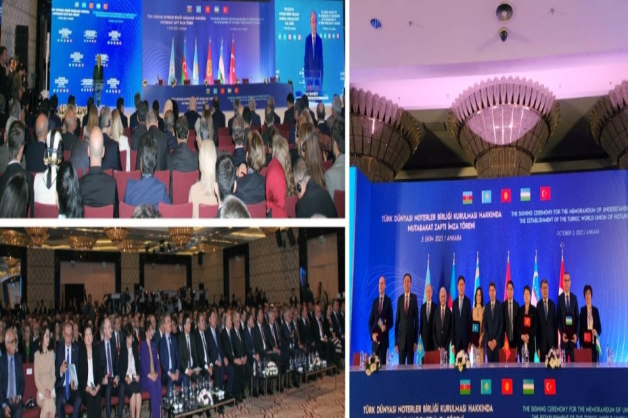Ankarada “Türk Dünyası Notariuslar Assosiasiyasının yaradılması haqqında” Anlaşma Memorandumu imzalanıb