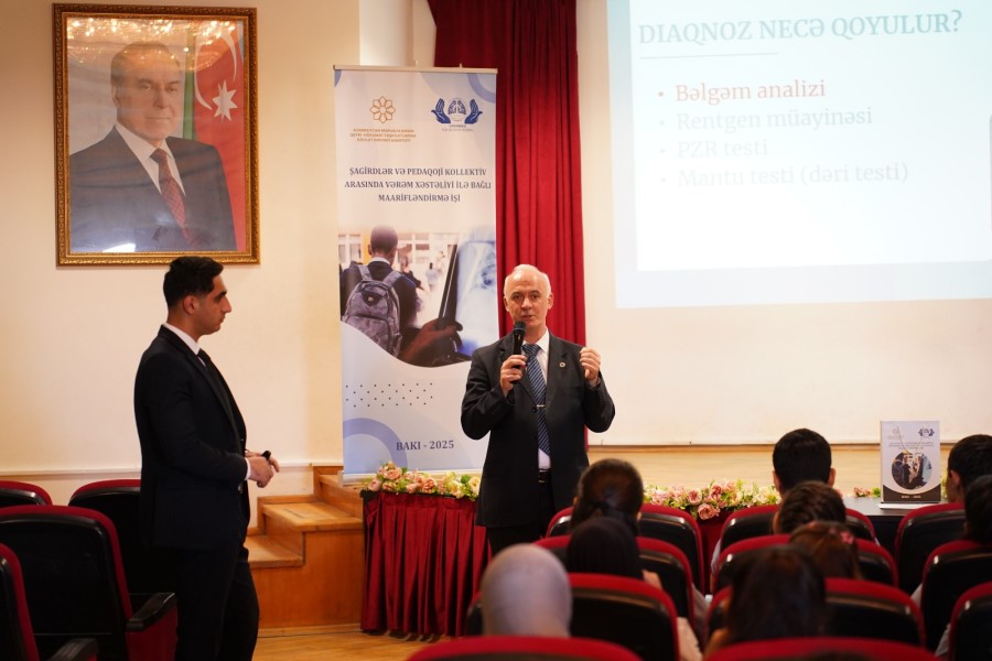 Xəzər rayonunda vərəmə qarşı maarifləndirmə tədbiri keçirildi - FOTOLAR