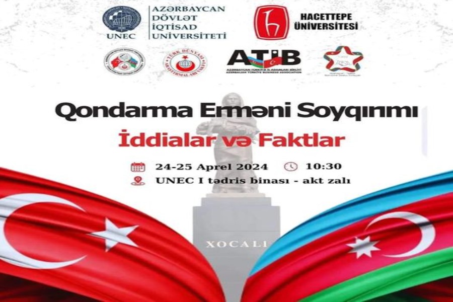 “Qondarma erməni soyqırımı: İddialar və gerçəklər” adlı konfrans keçiriləcək
