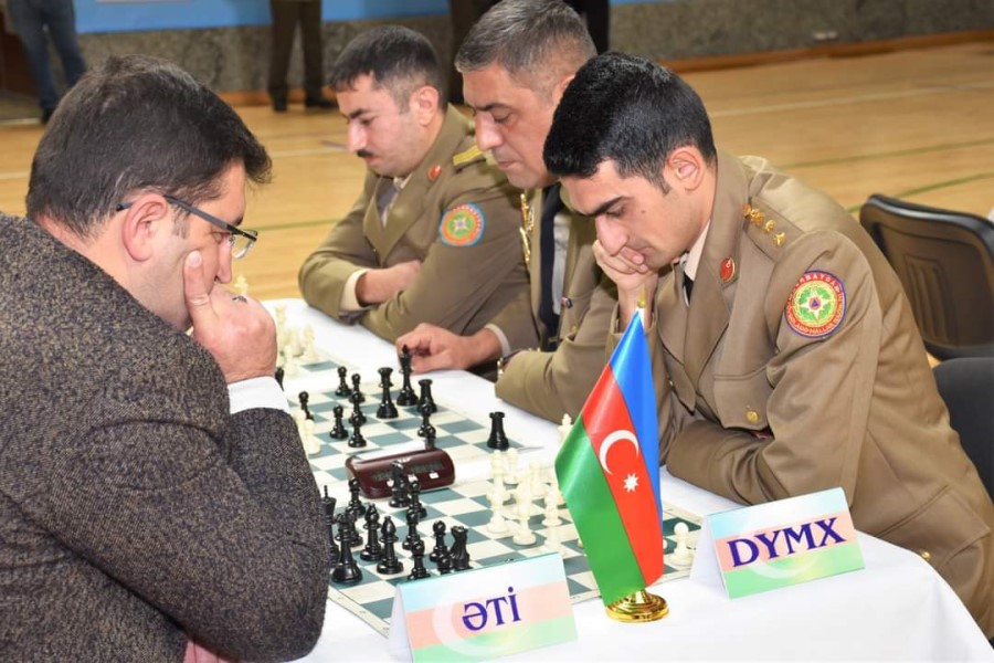 Fövqəladə Hallar Nazirliyinin qurumları arasında şahmat üzrə çempionata yekun vurulub