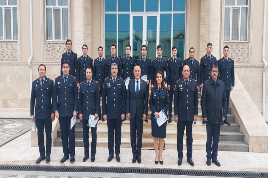 Naxçıvan Mediasiya Təşkilatının Orta İxtisas Polis Məktəbində görüş – FOTOLAR