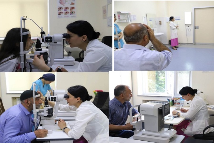 Masallıda ödənişsiz göz müayinəsi aksiyası keçirilib