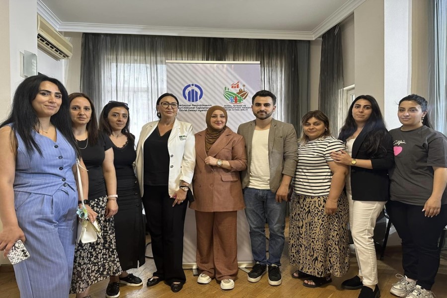 "Sahibkar Qadınların Milli Strategiyasının Hazırlanması" adlı layihə çərçivəsində görüş keçirilib - FOTOLAR