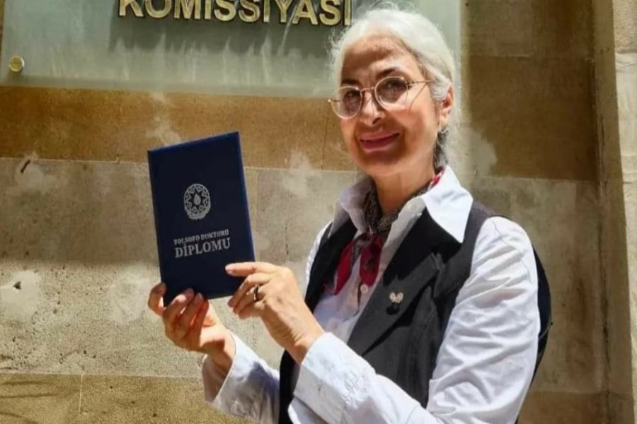 İradə Əlili tarix elmləri üzrə fəlsəfə doktoru oldu