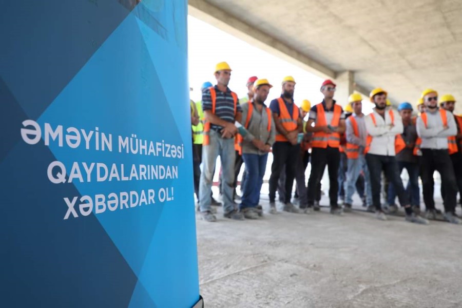 İşğaldan azad olunmuş ərazilərimizdə əməyin mühafizəsi və mina təhlükəsizliyinə dair növbəti maarifləndirmə tədbirləri keçirilib