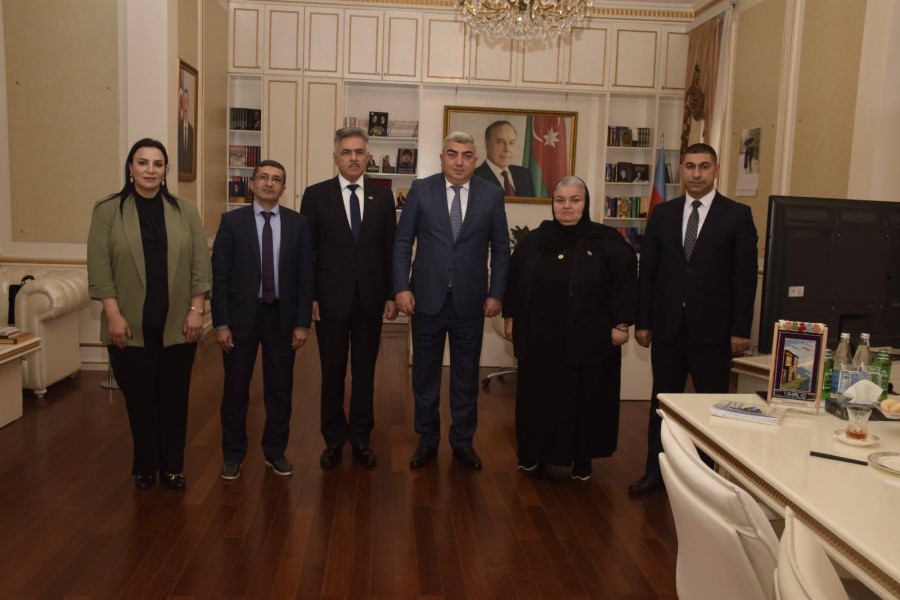 QHT rəhbərləri Quba RİH başçısı ilə Türk Dövlətləri QHT Forumunun nəticələrini müzakirə ediblər - FOTOLAR