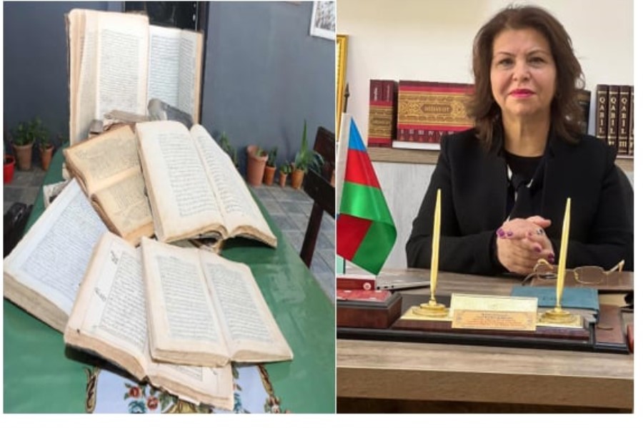 Dərələyəzli Molla İmranın yüz il qorunan qədim kitabları - FOTOLAR