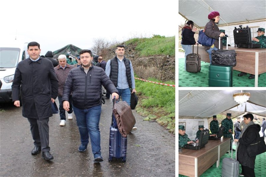 “Sülh körpüsü”: Ermənistan nümayəndə heyəti quru sərhəddən keçərək Azərbaycana gəldi - FOTO - VİDEO