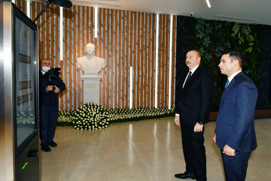 Prezident İlham Əliyev “Bakı KOB evi”nin açılışında iştirak edib - FOTO