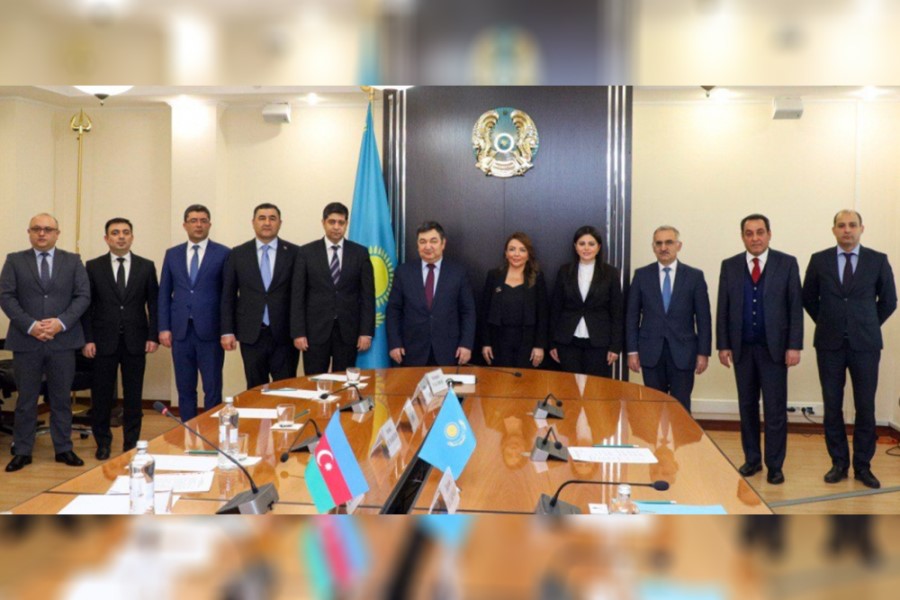 Azərbaycan ilə Qazaxıstan arasında informasiya sahəsində əməkdaşlıq məsələləri müzakirə olunub - FOTO