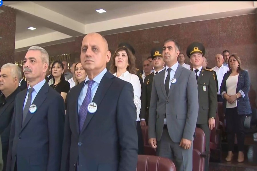 DİN yanında İctimai Şura üzvləri Azərbaycan Polisi Gününə həsr olunan tədbirə qatılıb - FOTOLAR