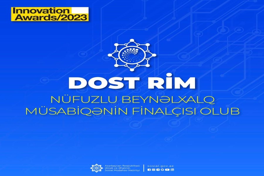 DOST RİM nüfuzlu beynəlxalq müsabiqənin finalçısı olub
