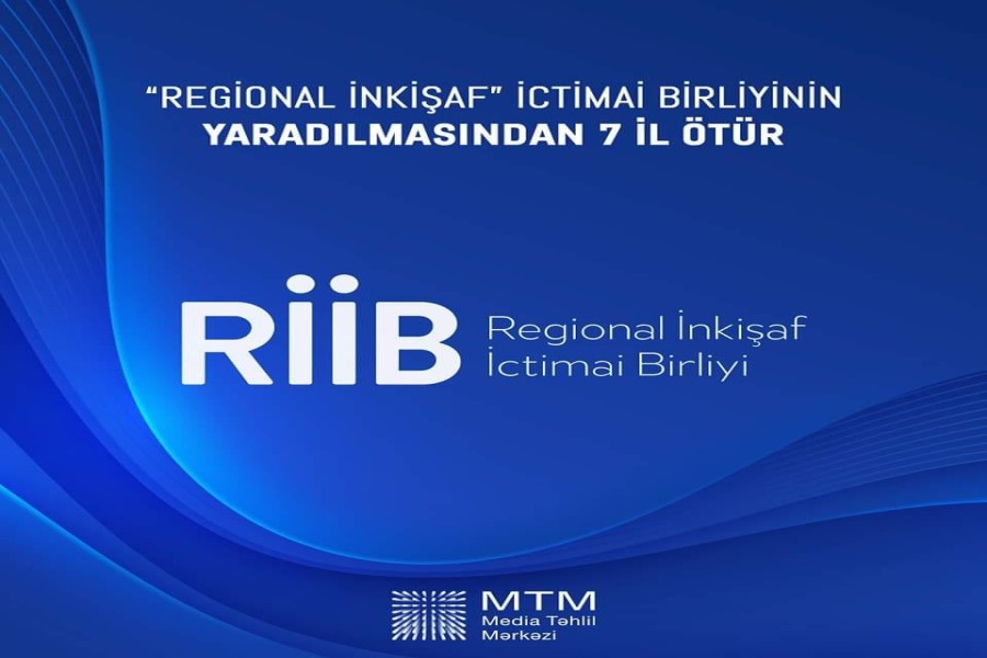“Regional İnkişaf” İctimai Birliyinin yaradılmasından 7 il ötür
