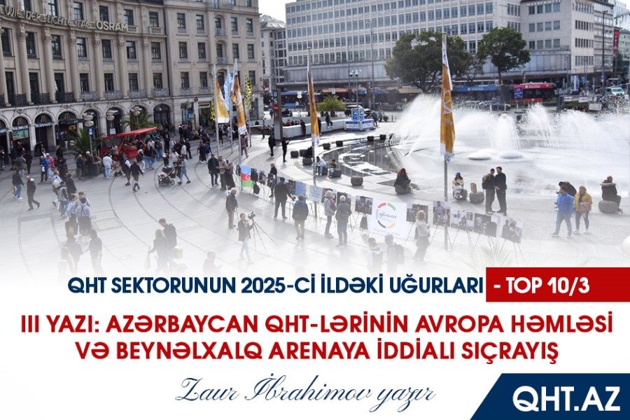 AZƏRBAYCAN QHT-LƏRİNİN AVROPA HƏMLƏSİ VƏ BEYNƏLXALQ ARENAYA İDDİALI SIÇRAYIŞ - III YAZI