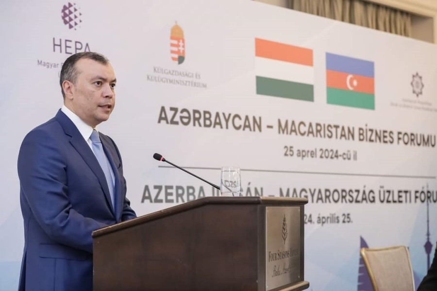 Azərbaycan-Macarıstan biznes forumu keçirilib