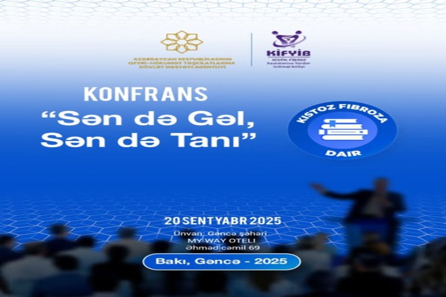 Gəncədə "Kistoz Fibroza Dair "kitabının təqdimat mərasimi keçiriləcək