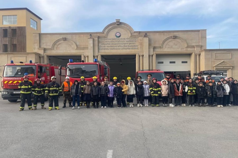 FHN-in Dövlət Yanğından Mühafizə Xidməti “açıq qapı günü” keçirib