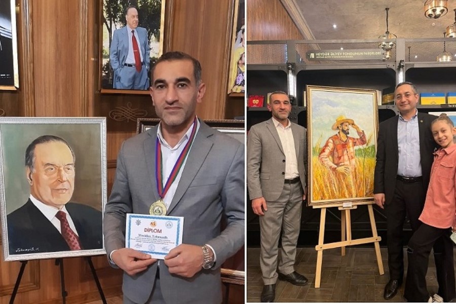 Masallılı rəssamın əsəri mükafata layiq görülüb
