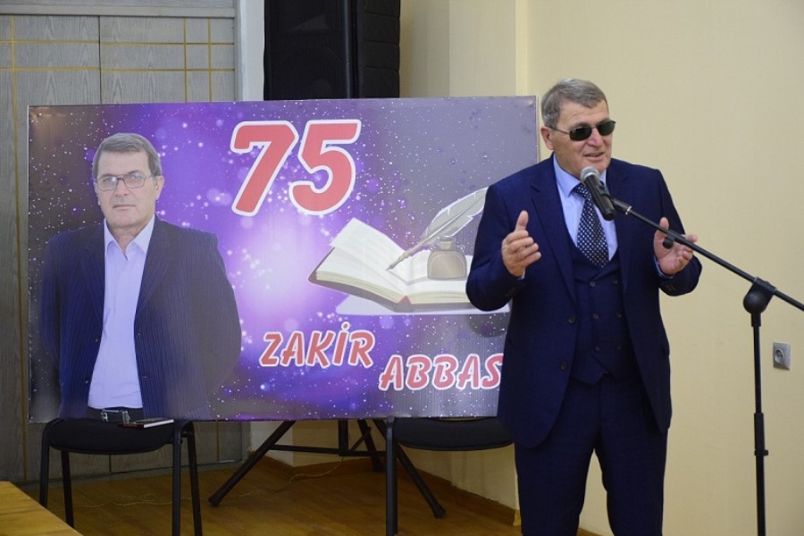 “Kənar adamın ocağı” – Zakir Abbasın yubiley tədbiri