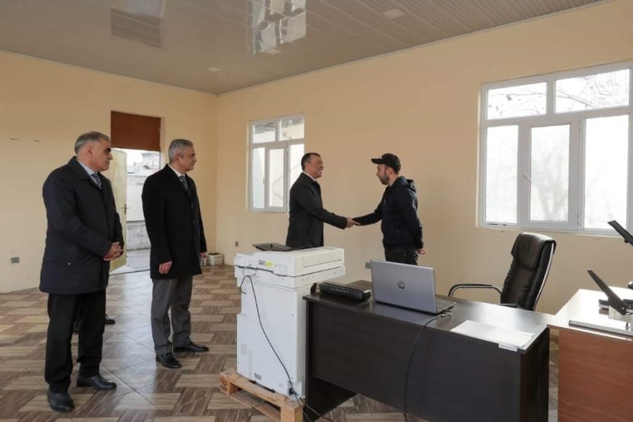 İmişlidə özünüməşğulluq proqramı çərçivəsində qurulmuş təsərrüfatlara baxış olub