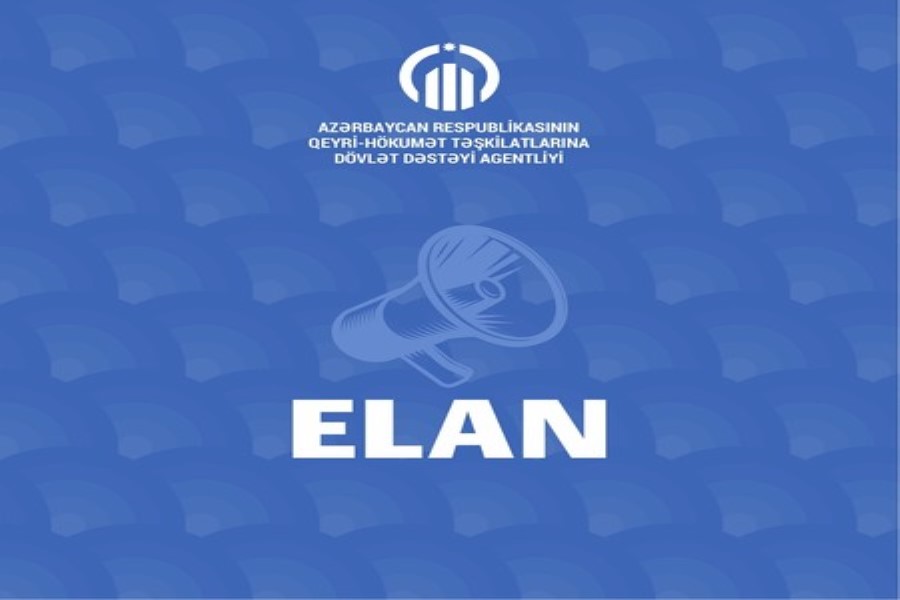 “Qərbi Azərbaycanlıların Qayıdış Konsepsiyasının” icrasına ictimai dəstəyin verilməsinə dair qrant müsabiqəsi - ELAN