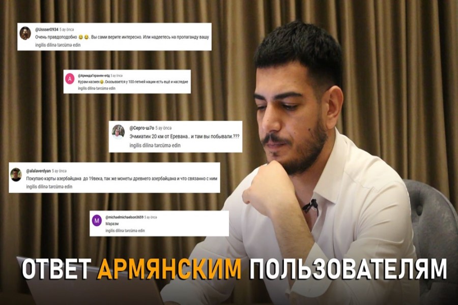 Gənc tarixçidən ermənilərə tutarlı cavablar - VIDEO