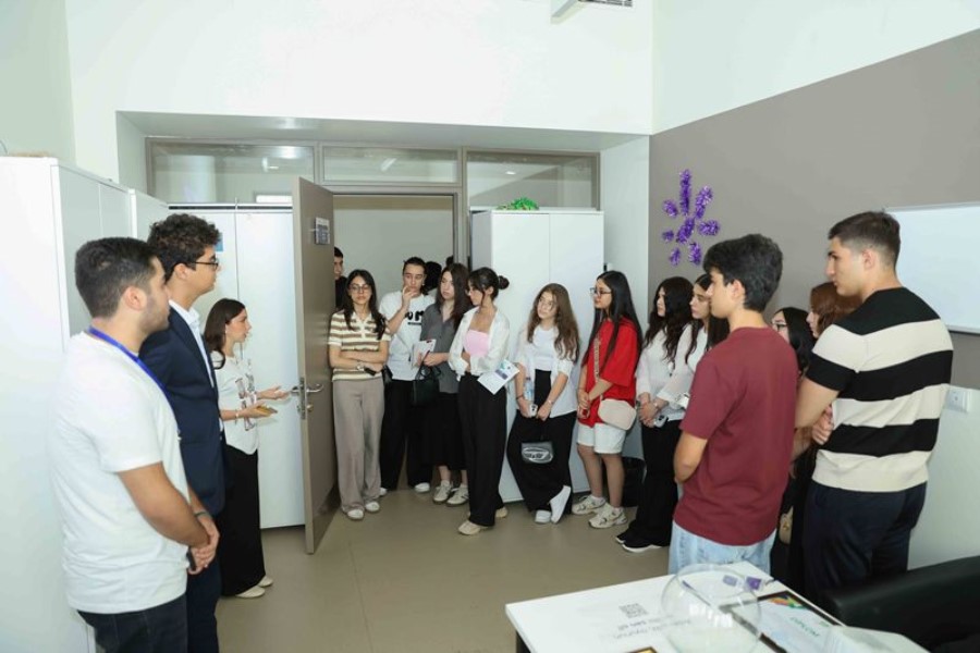 UNEC-də sonuncu "Açıq qapı" günü keçirilib - FOTOLAR