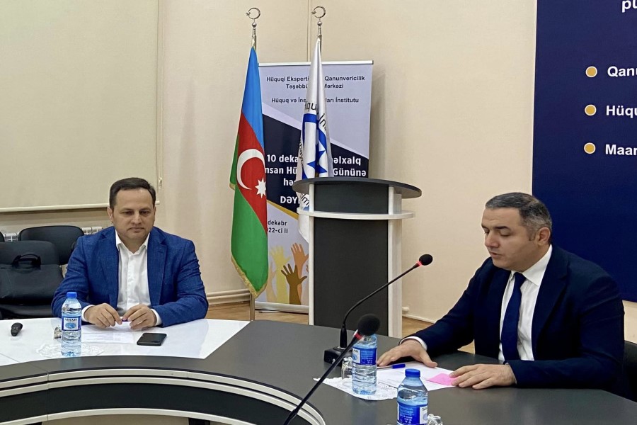Hüquq və İnsan Haqları İnstitutunda “Rəqəmsal dövrdə kommunikasiya” mövzusunda təlim keçirilib - FOTO