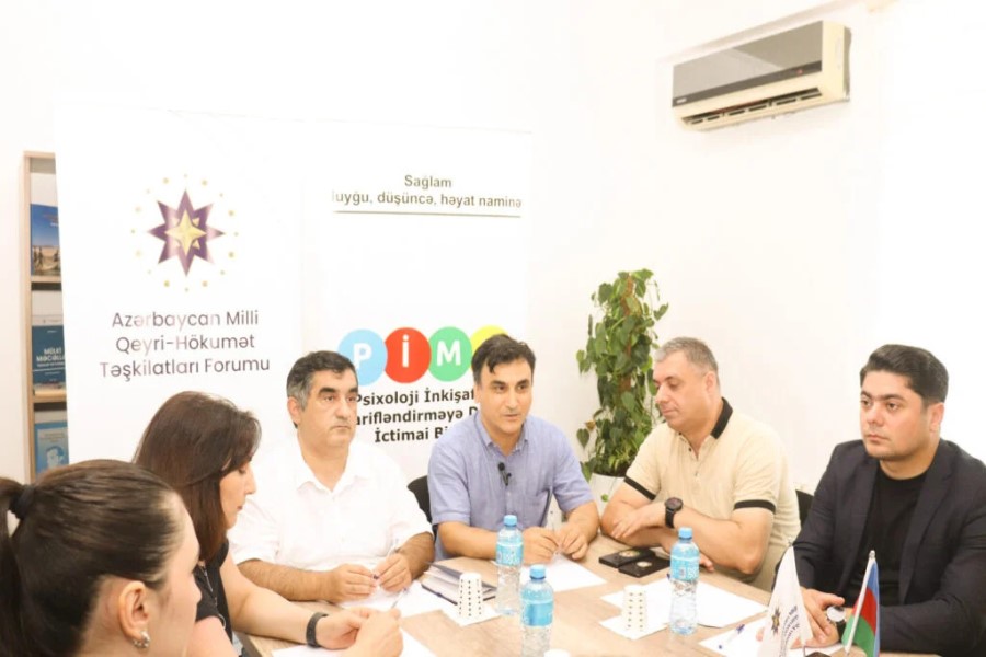 Mobil telefon aludəçiliyi əleyhinə ictimai maarifləndirmə tədbiri keçirilib - FOTOLAR