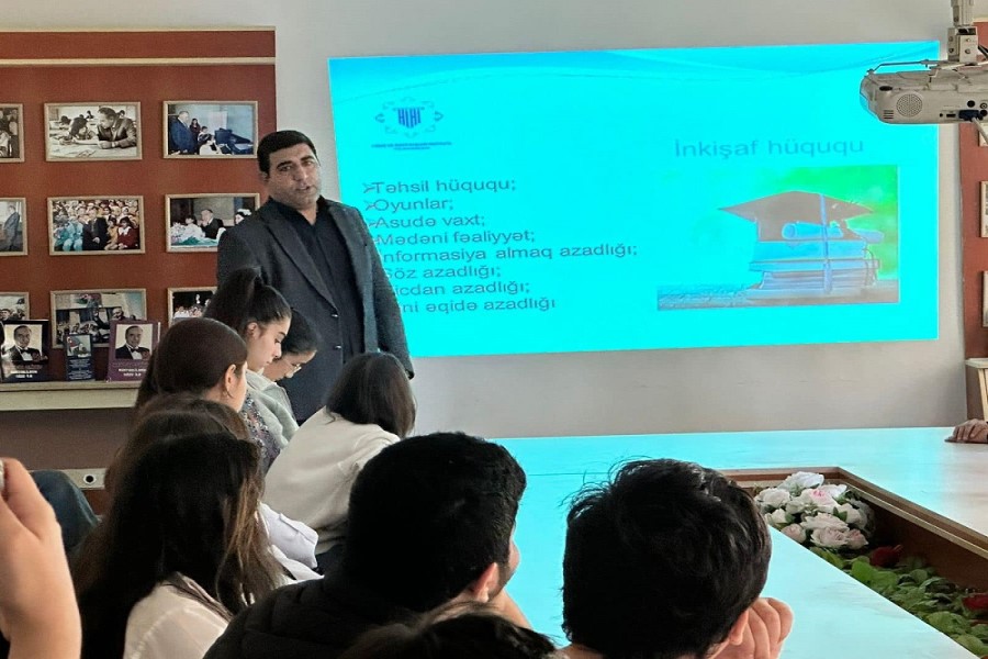 “Gündəlik həyatda insan hüquqları” və “Sosial mediada təhqir və böhtan” mövzularında təlim keçirilib - FOTOLAR