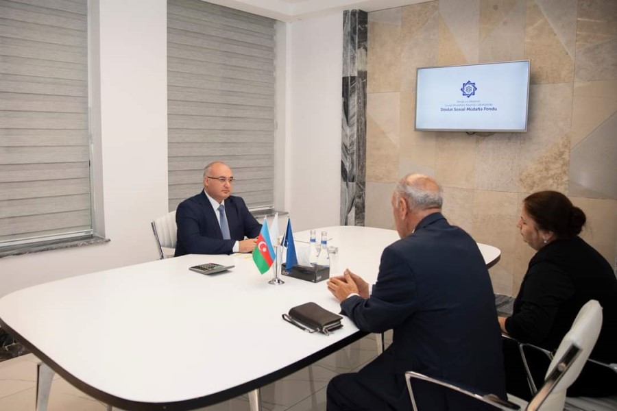 DSMF sədri Bakıda növbəti vətəndaş qəbulu keçirib