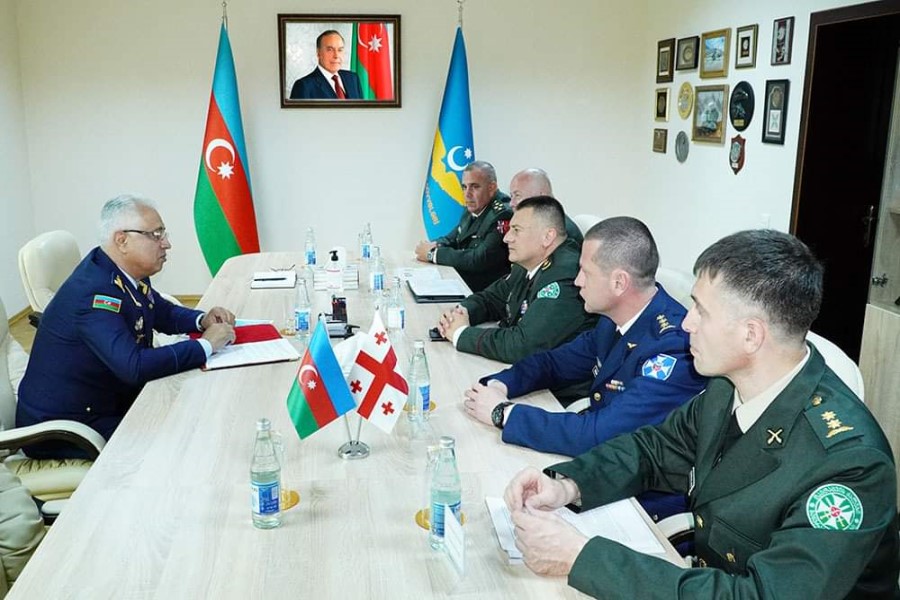 Azərbaycan və Gürcüstan Müdafiə nazirliklərinin nümayəndələri arasında görüş keçirilib