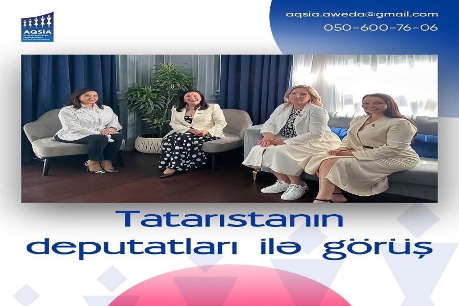Azərbaycanda Qadın Sahibkarlığının İnkişafı Assosiasiyası ilə xarici assosiasiya arasında görüşü keçirilib- FOTOLAR