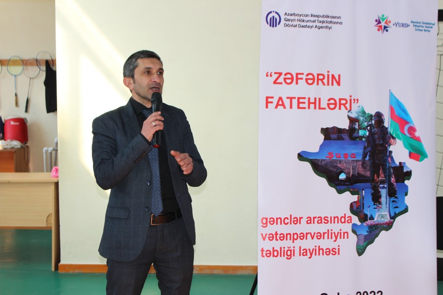 “Yurd”un təşkilatçılığı ilə Qubada Vətən müharibəsinə həsr olunmuş intellektual turnir keçirilib
